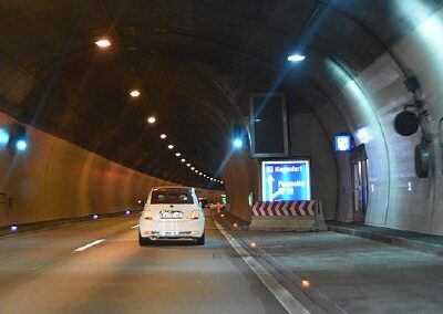 Bewegwijzering in tunnels