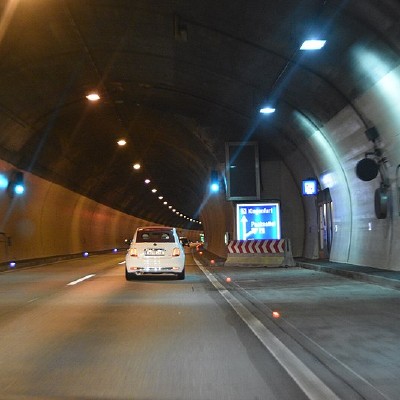 Bewegwijzering in tunnels