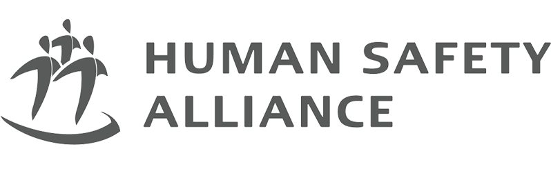 Human Safety Alliance logo - Grey scale
